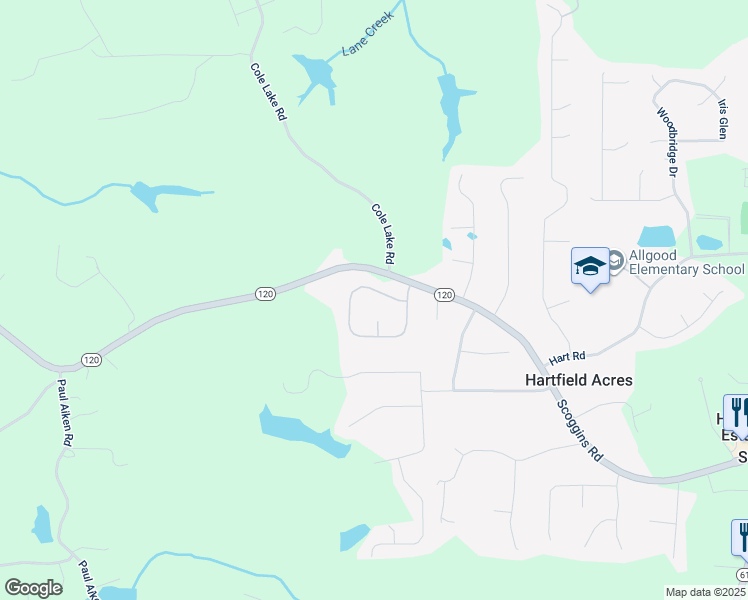 map of restaurants, bars, coffee shops, grocery stores, and more near 434 Indian Hills Drive in Dallas