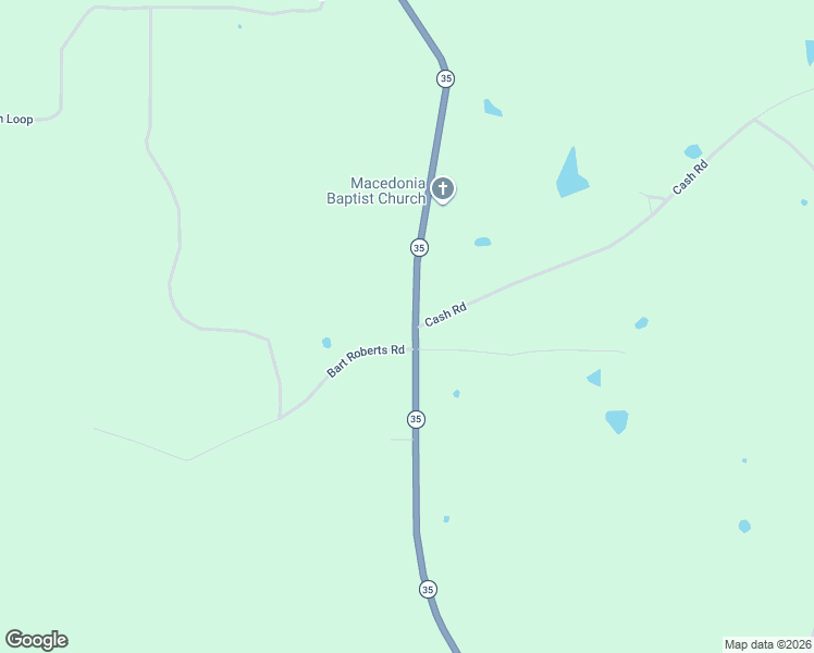 map of restaurants, bars, coffee shops, grocery stores, and more near 7610 Arkansas 35 in Rison