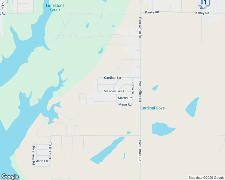 map of restaurants, bars, coffee shops, grocery stores, and more near 13230 Meadowlark Lane in Kingston