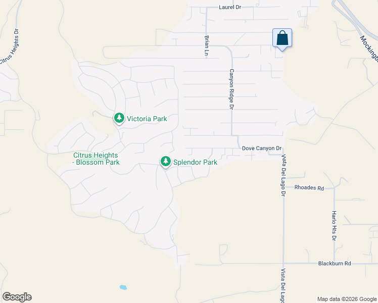map of restaurants, bars, coffee shops, grocery stores, and more near 14029 Dove Canyon Drive in Riverside