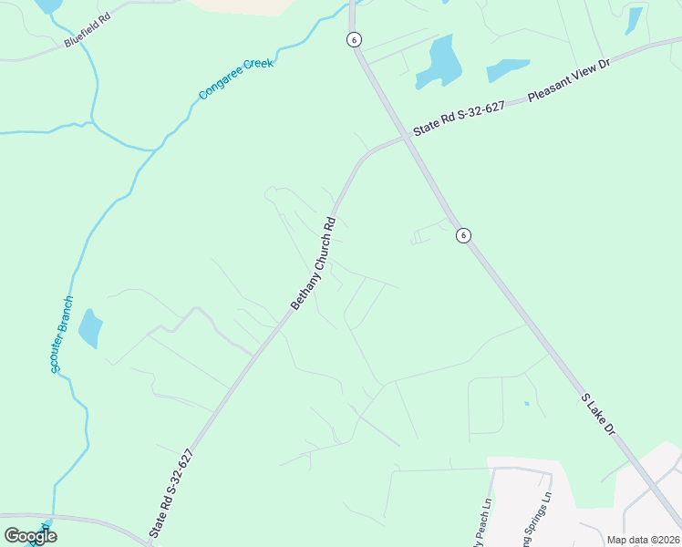 map of restaurants, bars, coffee shops, grocery stores, and more near 823 Bethany Church Road in Lexington