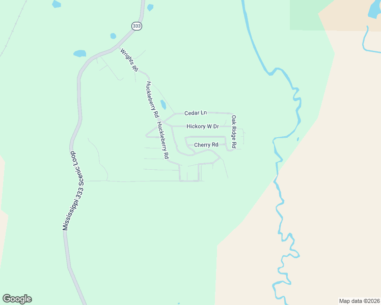 map of restaurants, bars, coffee shops, grocery stores, and more near 15 Scenic Ridge Road in Coffeeville