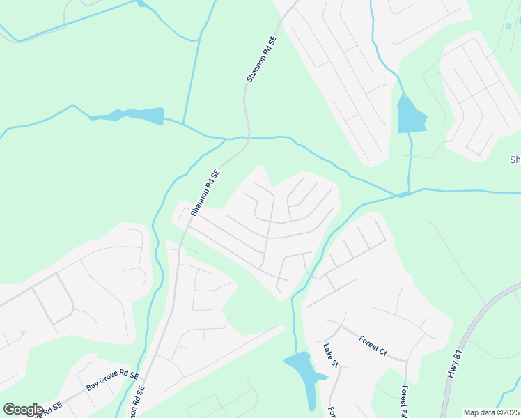 map of restaurants, bars, coffee shops, grocery stores, and more near 3984 Potomac Walk Court in Loganville
