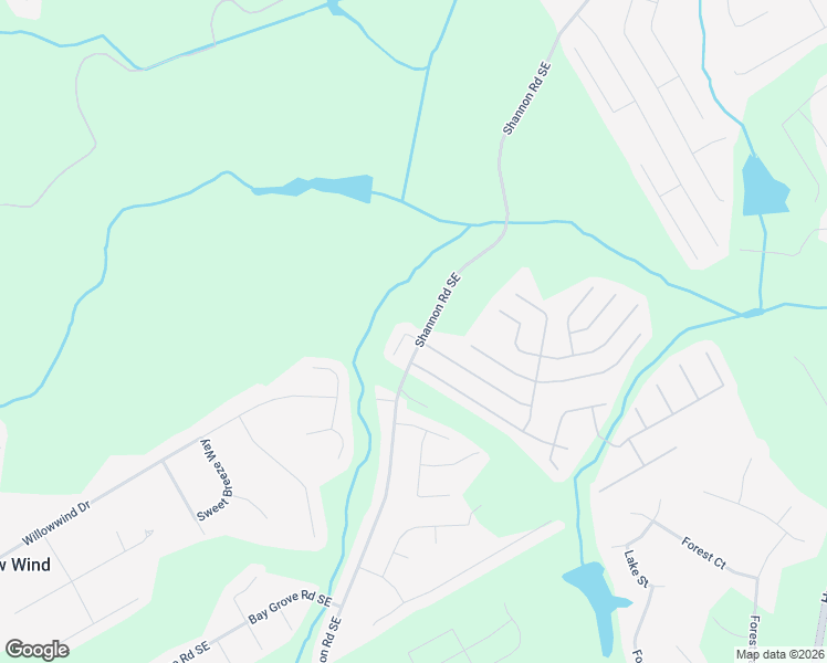 map of restaurants, bars, coffee shops, grocery stores, and more near 3790 Village Main Street in Loganville