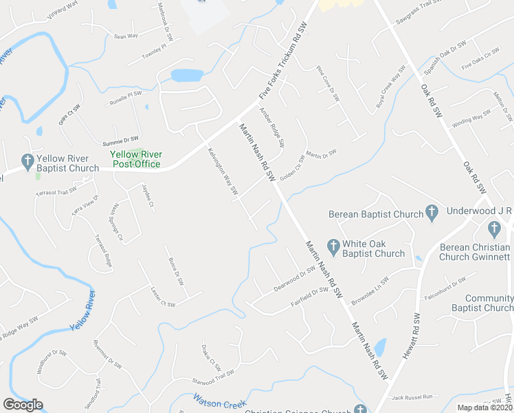 map of restaurants, bars, coffee shops, grocery stores, and more near 3331 Lockwood Court Southwest in Lilburn