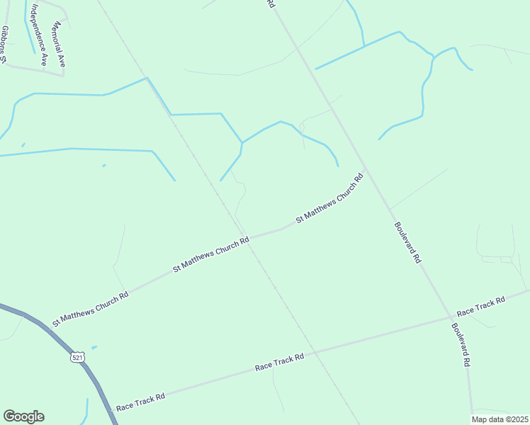 map of restaurants, bars, coffee shops, grocery stores, and more near 1165 Saint Matthews Church Road in Sumter