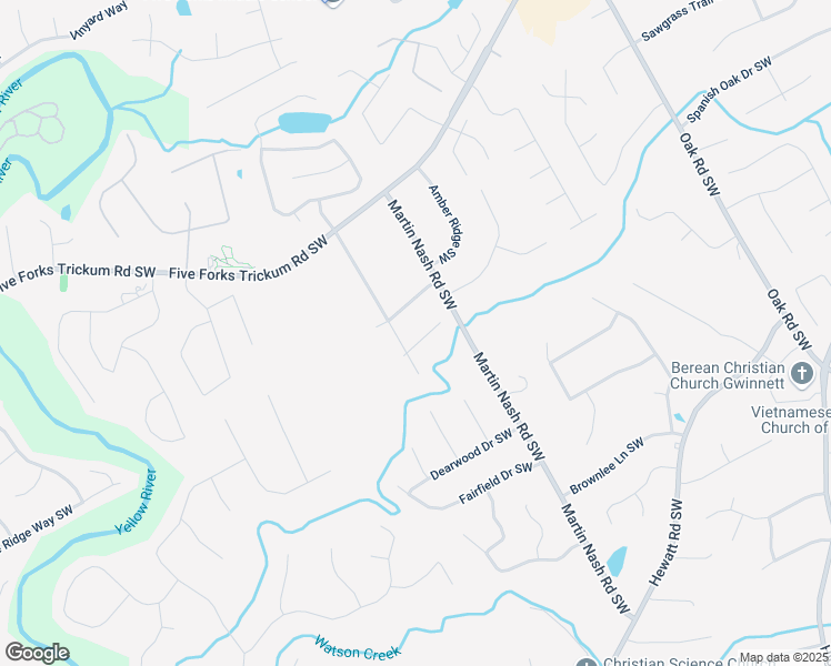 map of restaurants, bars, coffee shops, grocery stores, and more near 3331 Lockwood Court Southwest in Lilburn