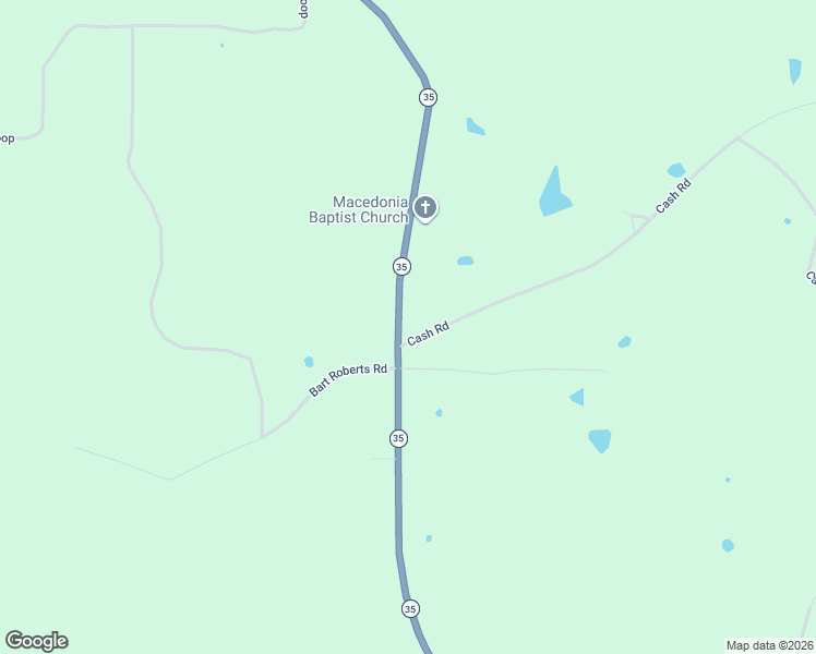 map of restaurants, bars, coffee shops, grocery stores, and more near 7610 Arkansas 35 in Rison