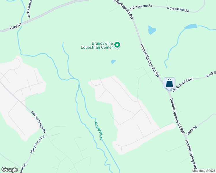 map of restaurants, bars, coffee shops, grocery stores, and more near 3065 Brooks Trail in Monroe