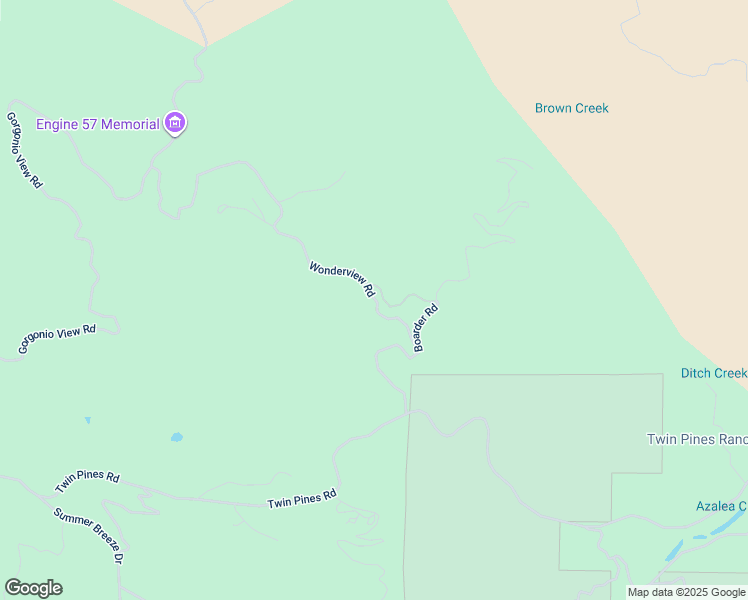 map of restaurants, bars, coffee shops, grocery stores, and more near 16955 Wonderview Road in Banning