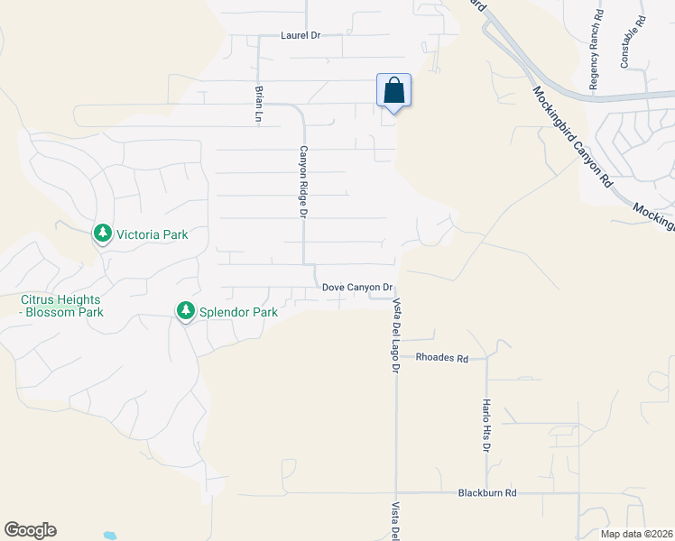 map of restaurants, bars, coffee shops, grocery stores, and more near 14368 Rock Place in Riverside