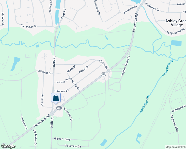 map of restaurants, bars, coffee shops, grocery stores, and more near 1634 Broome Street in Sumter