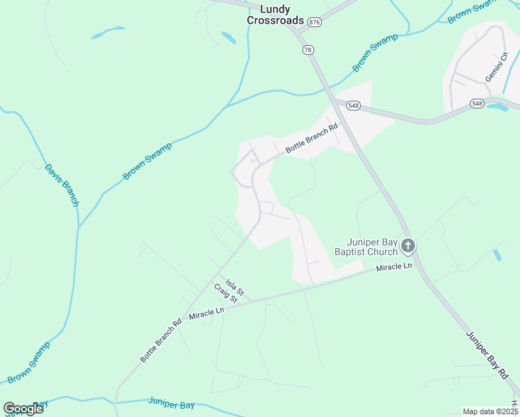 map of restaurants, bars, coffee shops, grocery stores, and more near 5135 Bottle Branch Road in Conway