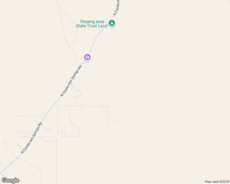 map of restaurants, bars, coffee shops, grocery stores, and more near 43301 North Castle Hot Springs Road in Morristown