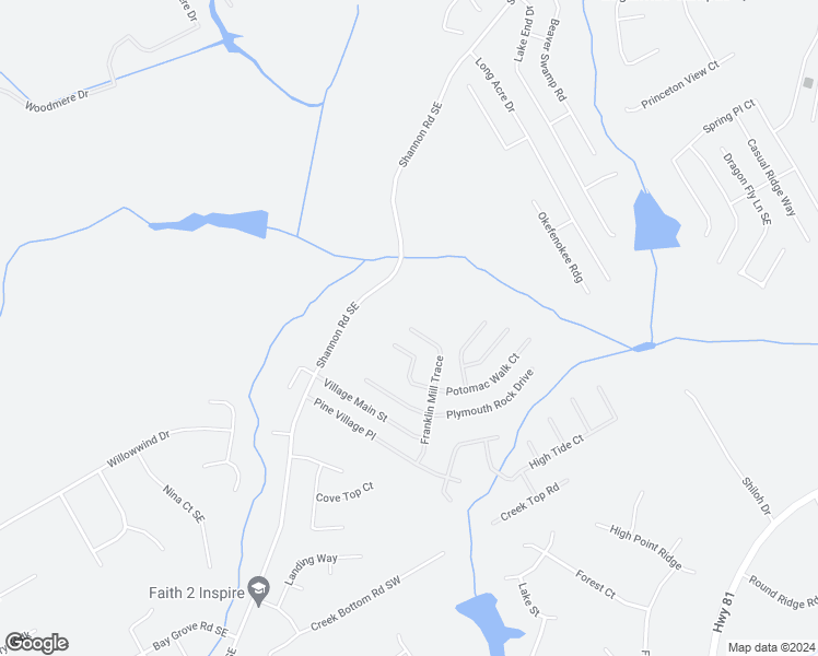 map of restaurants, bars, coffee shops, grocery stores, and more near 850 Franklin Mill Trace in Loganville