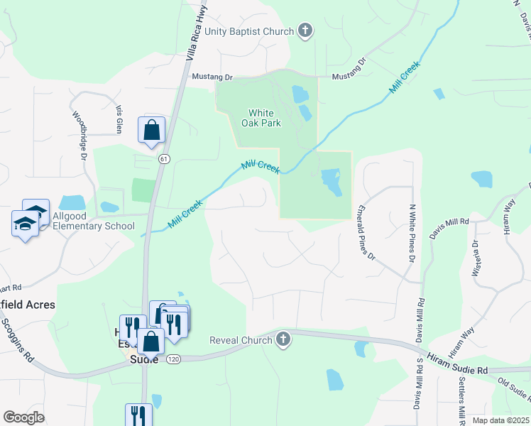 map of restaurants, bars, coffee shops, grocery stores, and more near 388 Charles Towne Avenue in Dallas