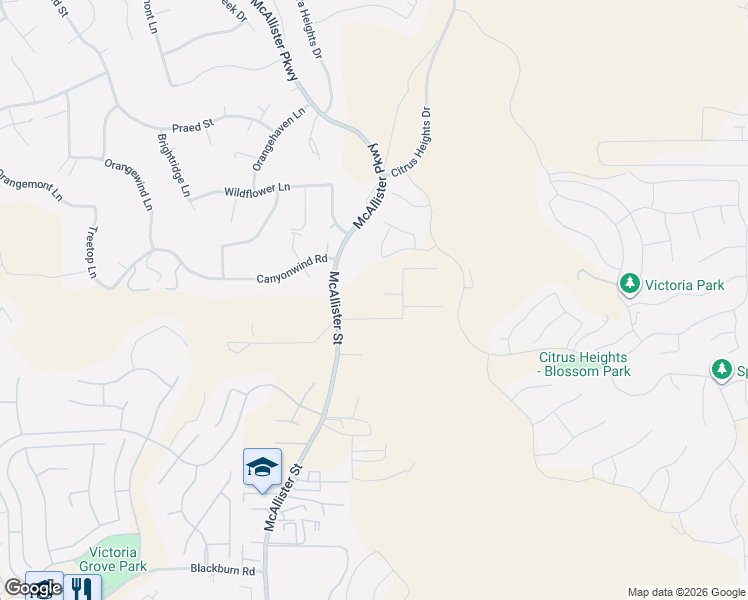 map of restaurants, bars, coffee shops, grocery stores, and more near 13038 Via Tuscany in Riverside