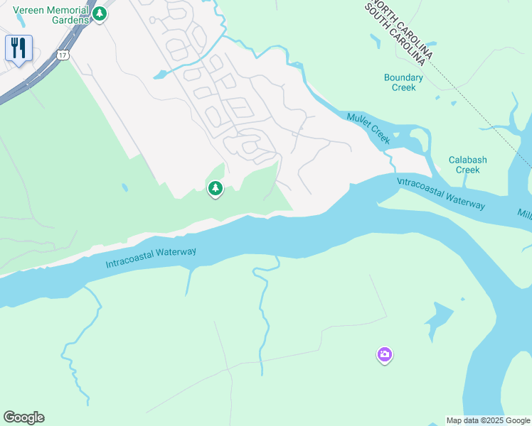 map of restaurants, bars, coffee shops, grocery stores, and more near 2188 Liberty Circle in Little River