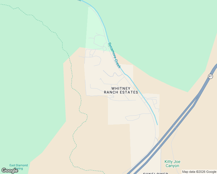 map of restaurants, bars, coffee shops, grocery stores, and more near 27757 East Mount Ord Drive in Rio Verde