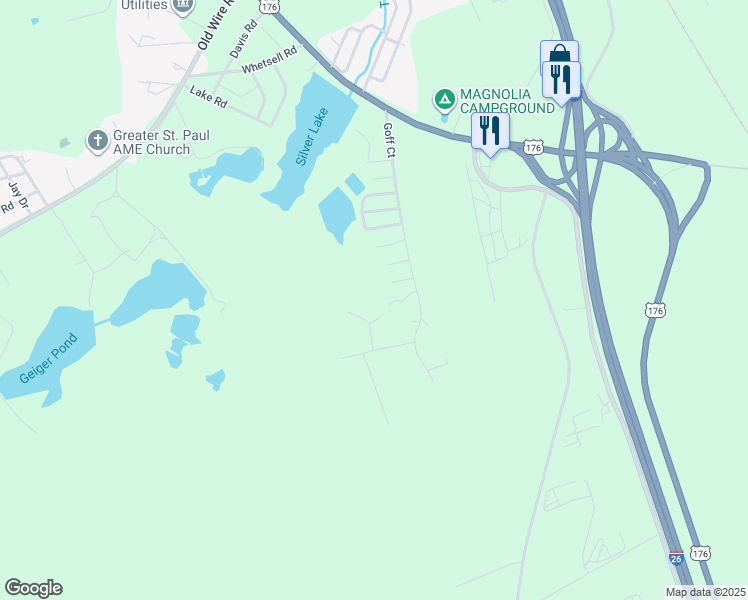 map of restaurants, bars, coffee shops, grocery stores, and more near 124A Constellation Trail in West Columbia