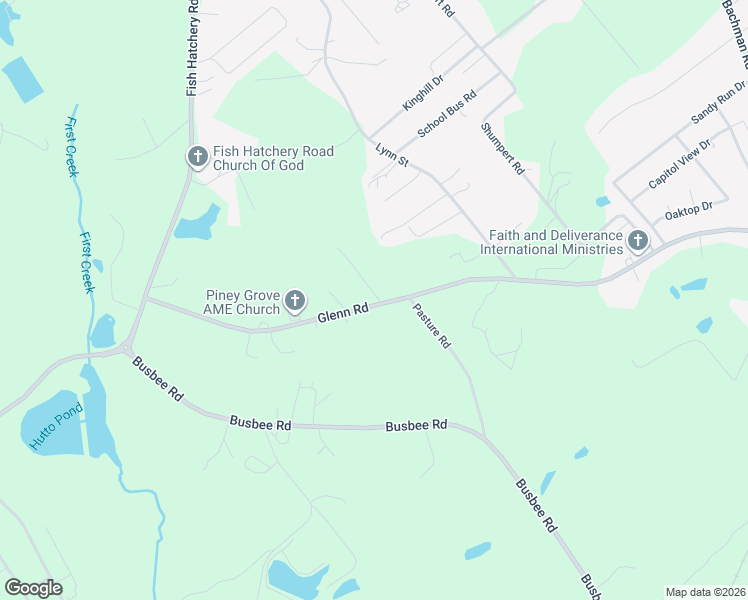 map of restaurants, bars, coffee shops, grocery stores, and more near 2403 Glenn Road in Gaston