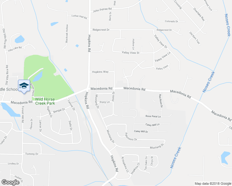 map of restaurants, bars, coffee shops, grocery stores, and more near 3175 Pinto Drive in Powder Springs