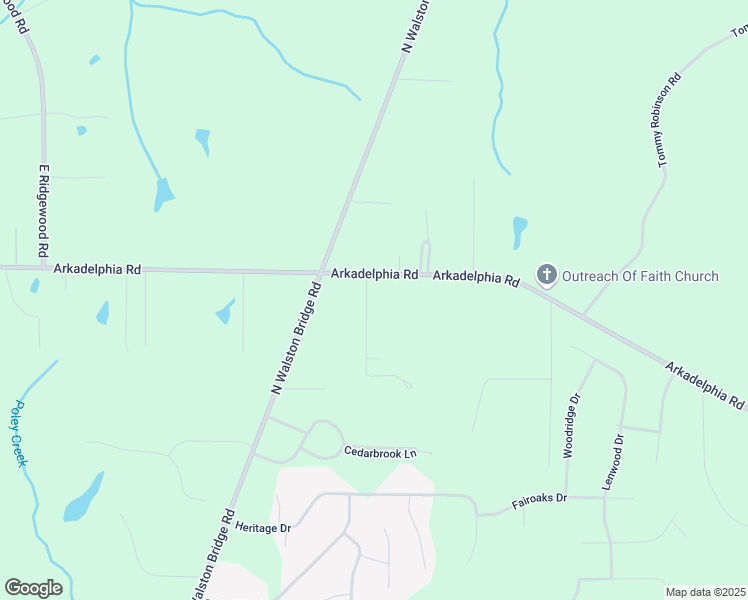 map of restaurants, bars, coffee shops, grocery stores, and more near 2505 Woodley Drive in Jasper