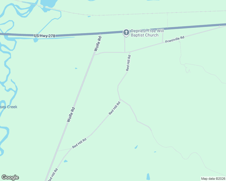 map of restaurants, bars, coffee shops, grocery stores, and more near 50107 Red Hill Road in Caledonia