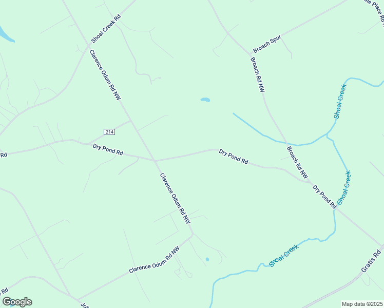 map of restaurants, bars, coffee shops, grocery stores, and more near 2154 Dry Pond Road in Monroe