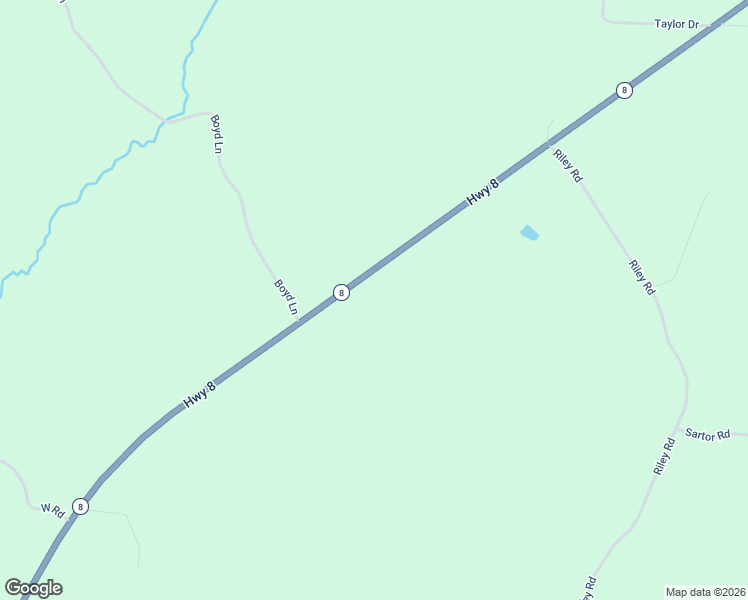 map of restaurants, bars, coffee shops, grocery stores, and more near 52409 Mississippi 8 in Greenwood Springs