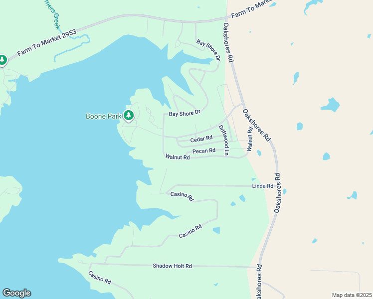 map of restaurants, bars, coffee shops, grocery stores, and more near 349 Cedar Road in Nocona