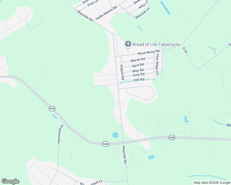map of restaurants, bars, coffee shops, grocery stores, and more near 101 Cottage Creek Circle in Conway