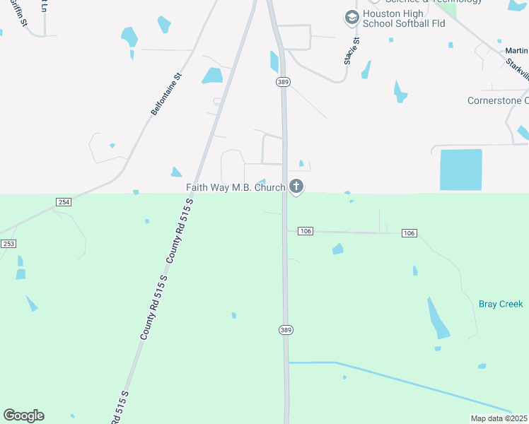 map of restaurants, bars, coffee shops, grocery stores, and more near 198 County Road 103 in Houston
