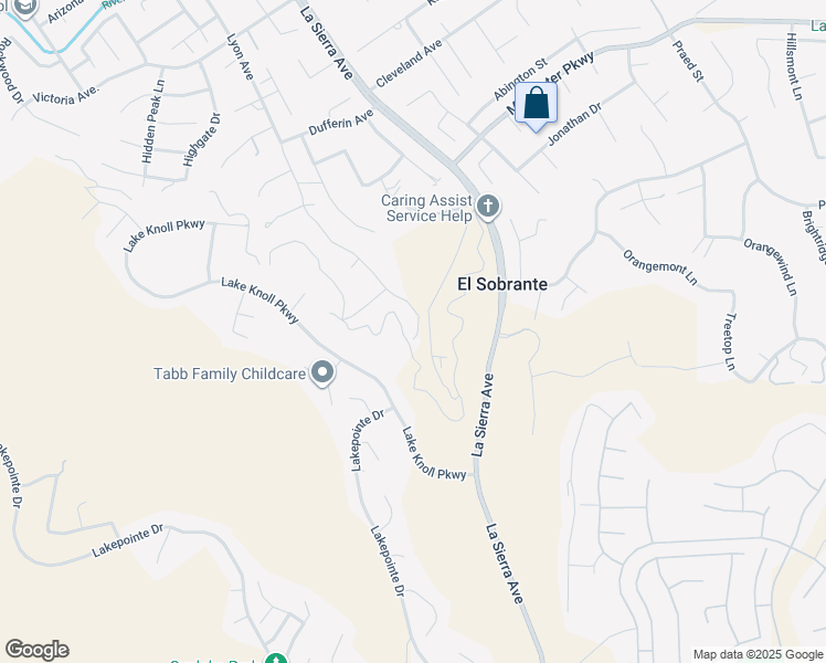 map of restaurants, bars, coffee shops, grocery stores, and more near 1993 Lyon Avenue in Riverside