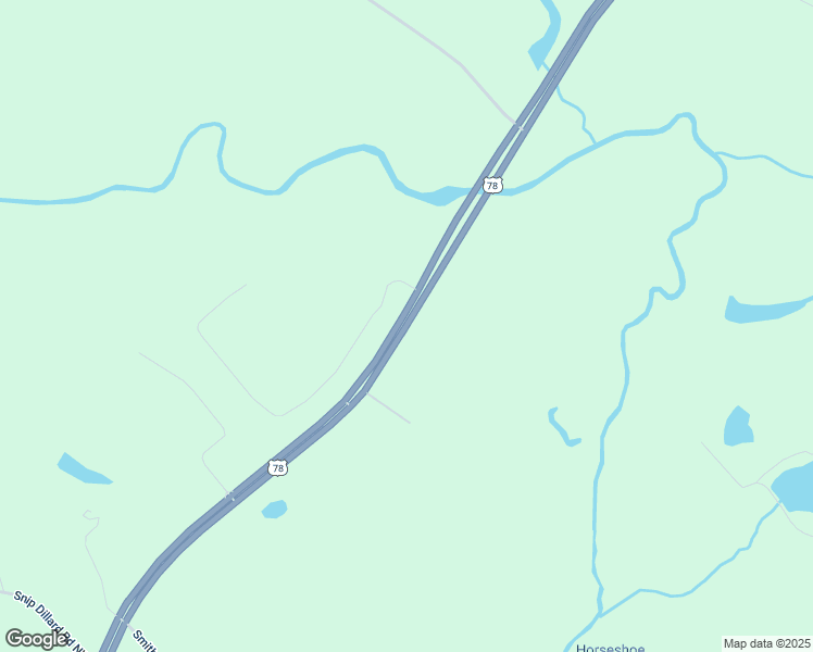 map of restaurants, bars, coffee shops, grocery stores, and more near 0 U.S. 78 in Monroe