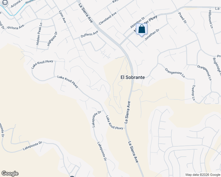 map of restaurants, bars, coffee shops, grocery stores, and more near 1996 Lyon Avenue in Riverside