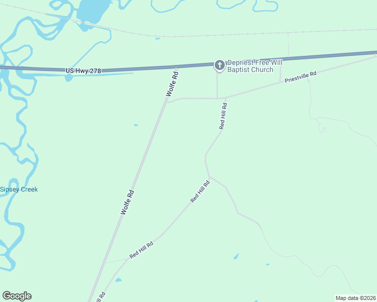 map of restaurants, bars, coffee shops, grocery stores, and more near 50107 Red Hill Road in Caledonia