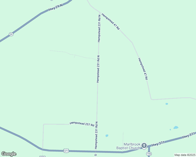 map of restaurants, bars, coffee shops, grocery stores, and more near Hempstead 231 Road North in Hempstead County