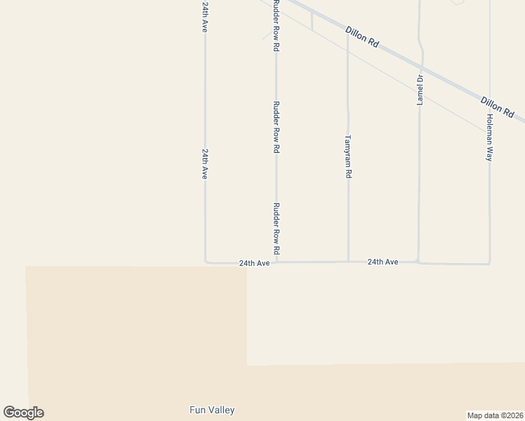 map of restaurants, bars, coffee shops, grocery stores, and more near 23609 Rudder Row Road in Desert Hot Springs