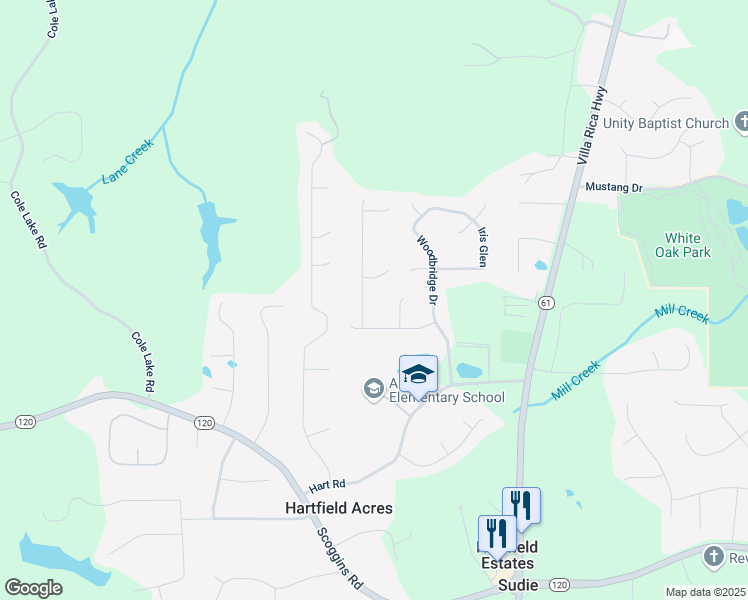 map of restaurants, bars, coffee shops, grocery stores, and more near 70 Ashbury Court in Dallas