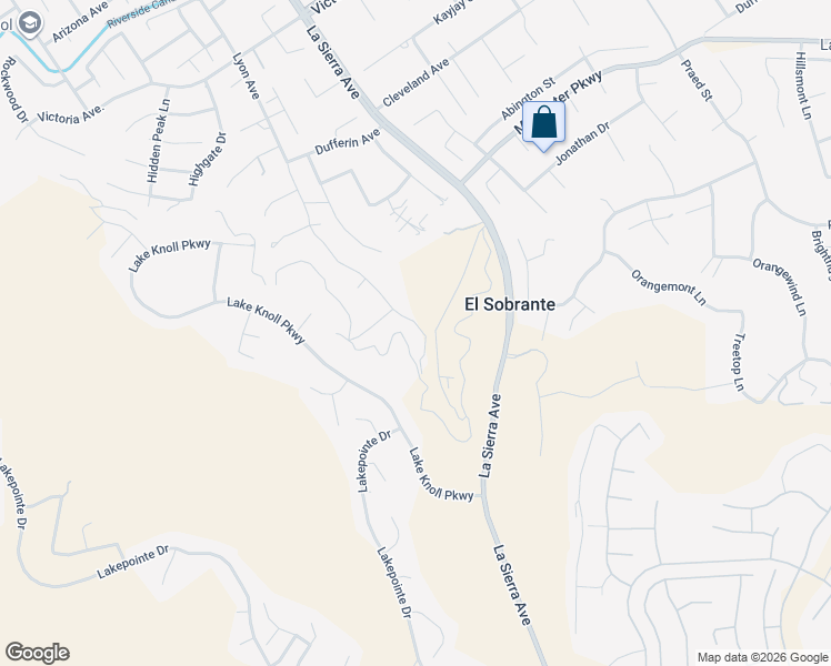 map of restaurants, bars, coffee shops, grocery stores, and more near 1996 Lyon Avenue in Riverside