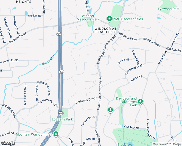 map of restaurants, bars, coffee shops, grocery stores, and more near 825 Kenry Court in Atlanta