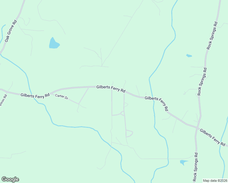 map of restaurants, bars, coffee shops, grocery stores, and more near 2194 Gilberts Ferry Road in Ohatchee