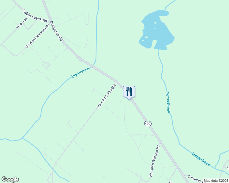 map of restaurants, bars, coffee shops, grocery stores, and more near 121 Goodwin Way in Gadsden