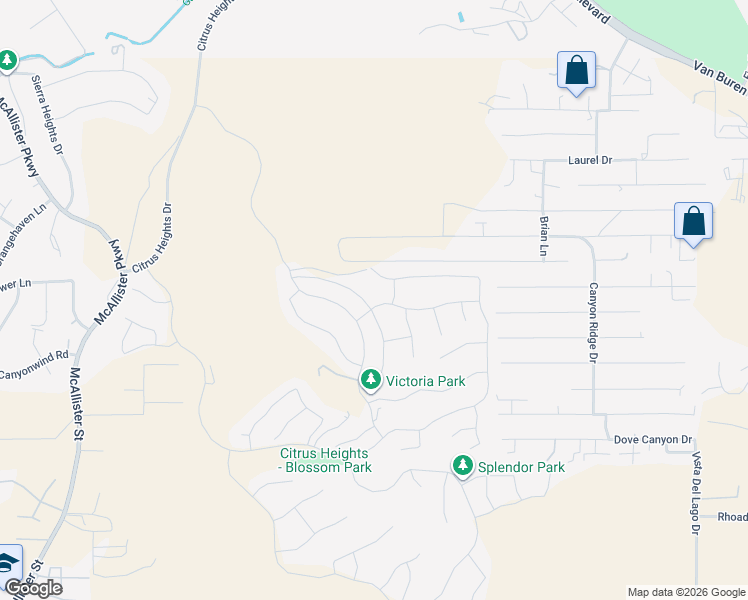 map of restaurants, bars, coffee shops, grocery stores, and more near 13717 Constance Avenue in Riverside