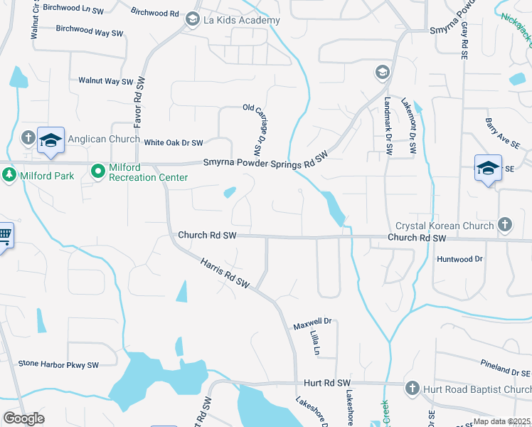 map of restaurants, bars, coffee shops, grocery stores, and more near 315 Renae Lane in Marietta
