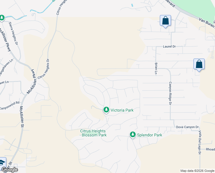 map of restaurants, bars, coffee shops, grocery stores, and more near 13717 Constance Avenue in Riverside