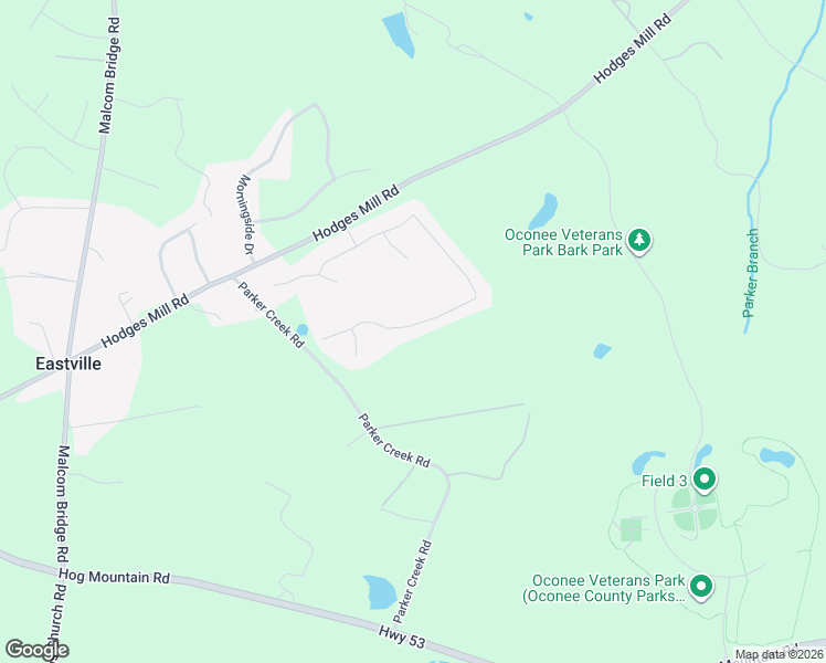 map of restaurants, bars, coffee shops, grocery stores, and more near 4310 Brookhaven Drive in Watkinsville