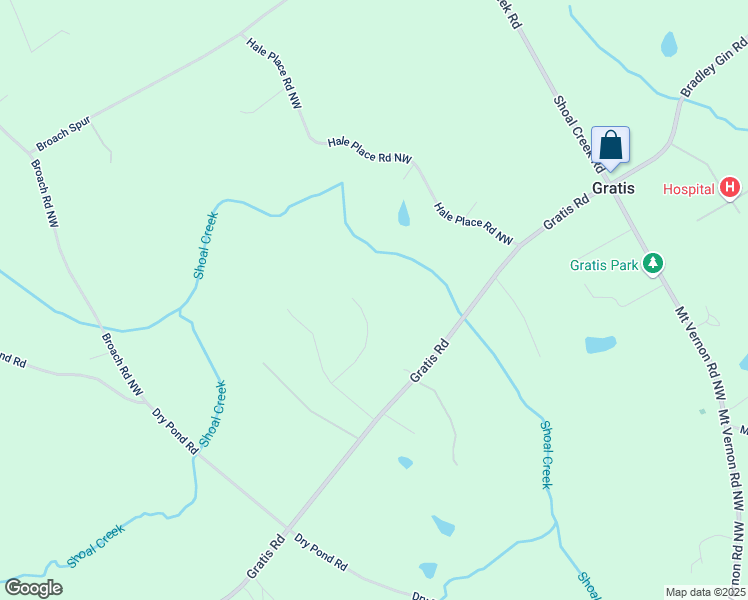 map of restaurants, bars, coffee shops, grocery stores, and more near 745 Belle Vista Street in Monroe
