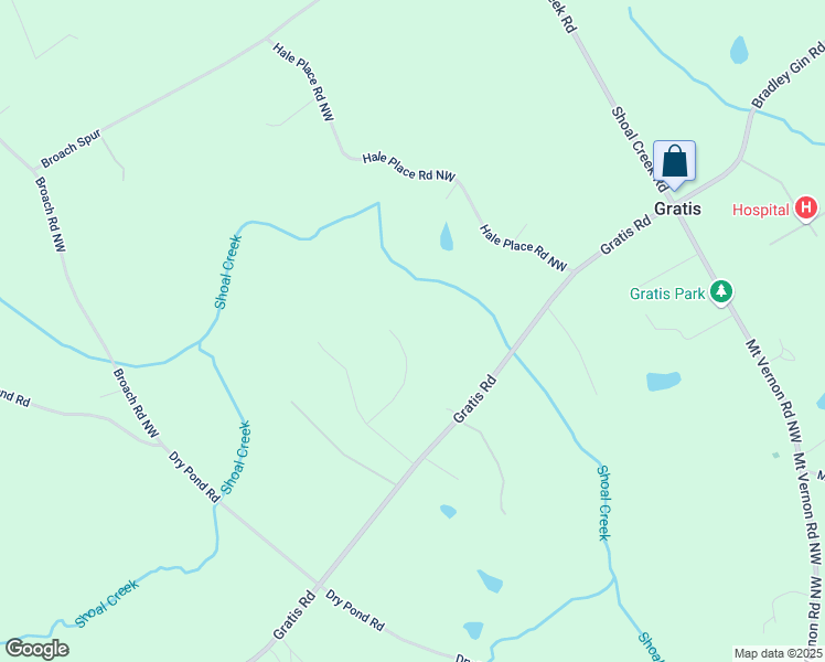 map of restaurants, bars, coffee shops, grocery stores, and more near 745 Belle Vista Street in Monroe